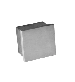 Ukončení na jekl 25 x 25 mm, broušená nerez AISI 304