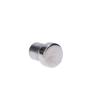 Ukončenie na trubku ø 12 mm, plný materiál, leštená AISI 304 - slide 1