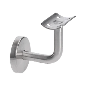 Držiak madla ø 42,4 mm na stenu, brúsená AISI 304 - slide 0