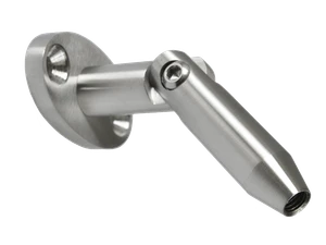 Kotvenie vrchné na sklenený prístrešok, brúsená AISI 304 - slide 0