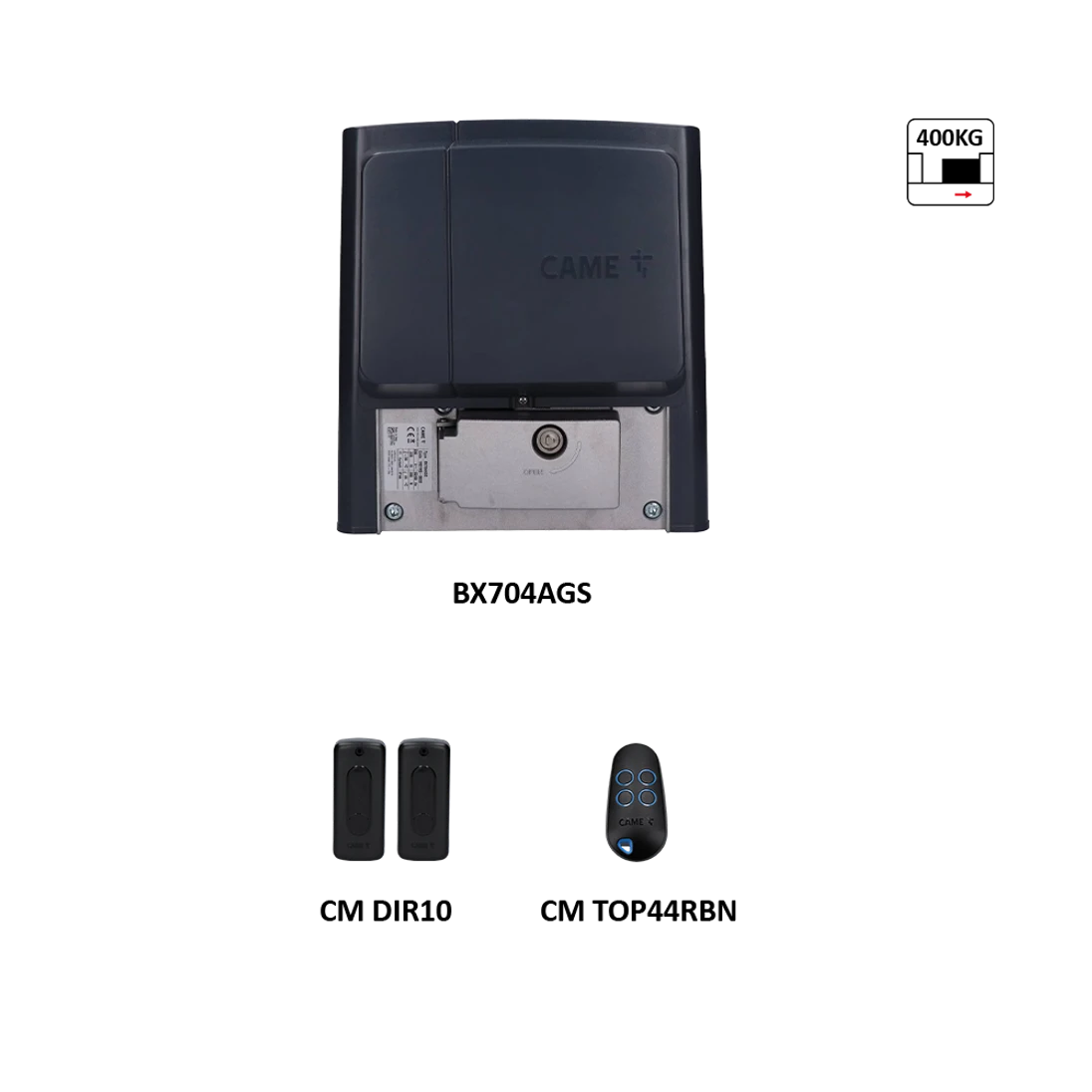 CAME BX704 PLUS ATOMO sada pre posuvnú bránu do 400 kg