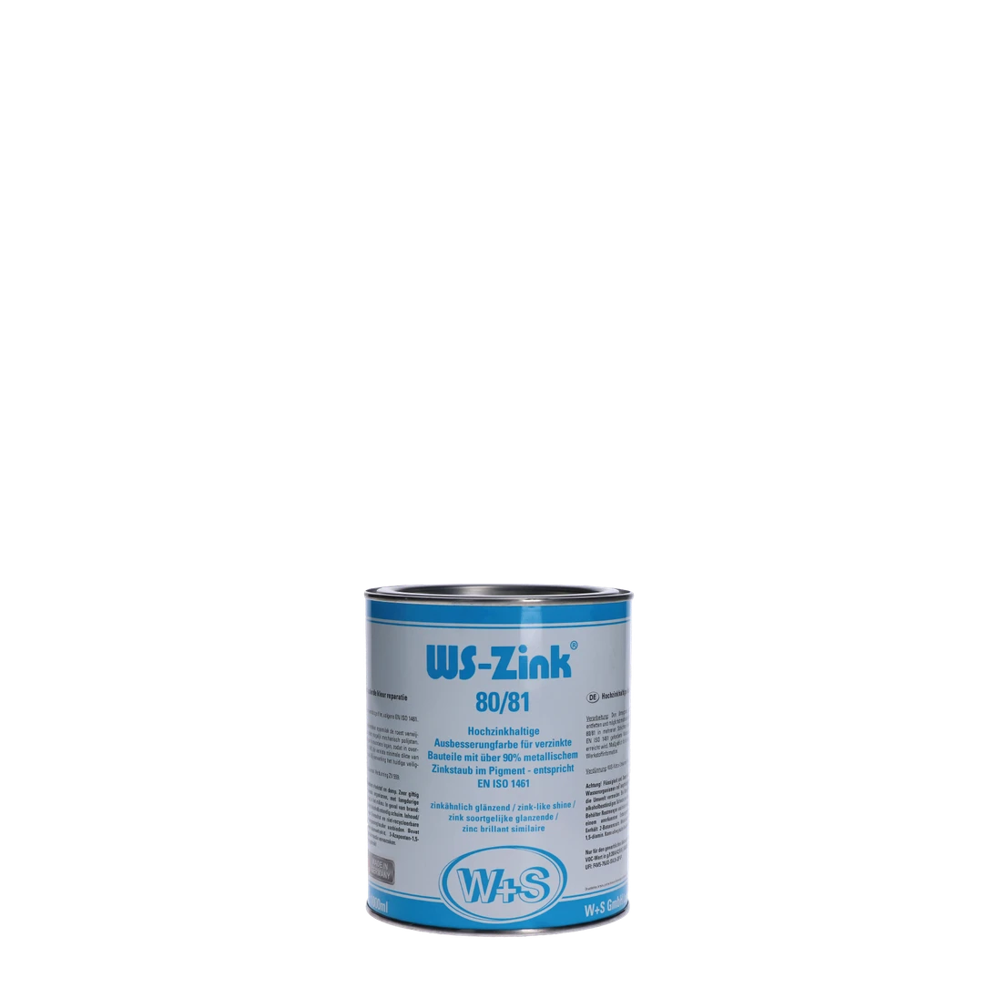 Zinková farba WS-Zink® 80/81 s obsahom zinku 90 %, 500 ml