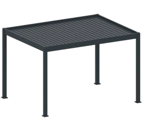 Bioklimatická pergola, hliníková 3 x 4 m, samostatne stojaca - slide 1