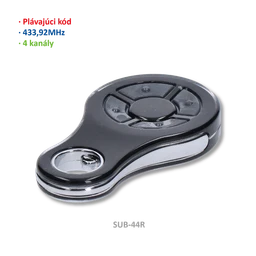 900SUB-44R vysielač 4-kanálový, 433 MHz, plávajúci kód