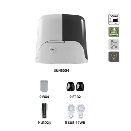 900KSUN5024ER pro posuvnou bránu do 500kg