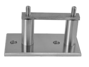 Úchyt na bočné kotvenie stĺpu ø 42,4 mm, brúsená AISI 304 - slide 0