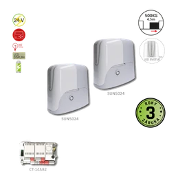 900KSUN5024TW pro protichodné posuvné brány do 4,5 m/500 kg