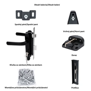 Krídlová brána, hliníková, 4000 x 1803 mm s pohonom STAR3224KR - slide 2