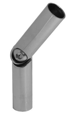 DOPREDAJ spoj s kĺbom ø 12 mm (0-60°), leštená AISI 304