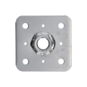 Horná doska 110 x 110 x 23 mm, matica M24, žiarový pozink - slide 2