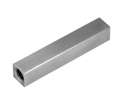 Čap 12 x 12 mm, L = 68 mm, závit M6/M8, brúsená AISI 304