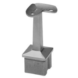 Držiak madla pevný rohový, na trubku ø 42,4 mm, AISI 304