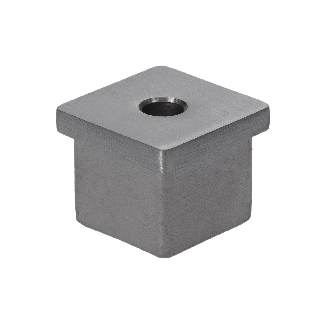 Ukončení na jekl 30 x 30 mm, broušená nerez AISI 304