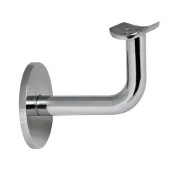 Držiak madla ø 42,4 mm na stenu, leštená nerez AISI 304