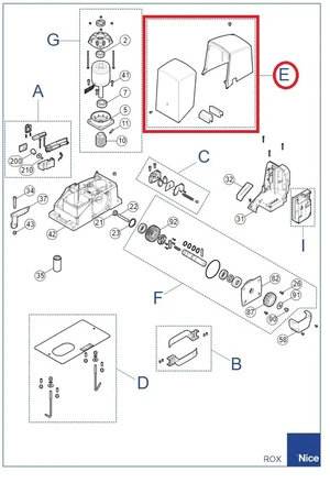 SPCG015700 kryt pre ROX600 - slide 0