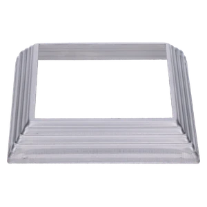 Krytka 142 x 142 x 29 mm, plech, diera 102 x 102 mm, výlisok - slide 2