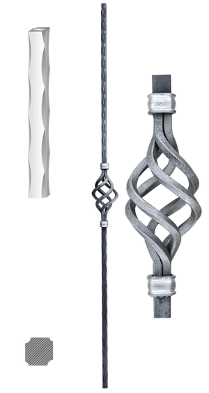 Tyč 60 x 900 mm z profilu 12 x 12 mm - slide 1