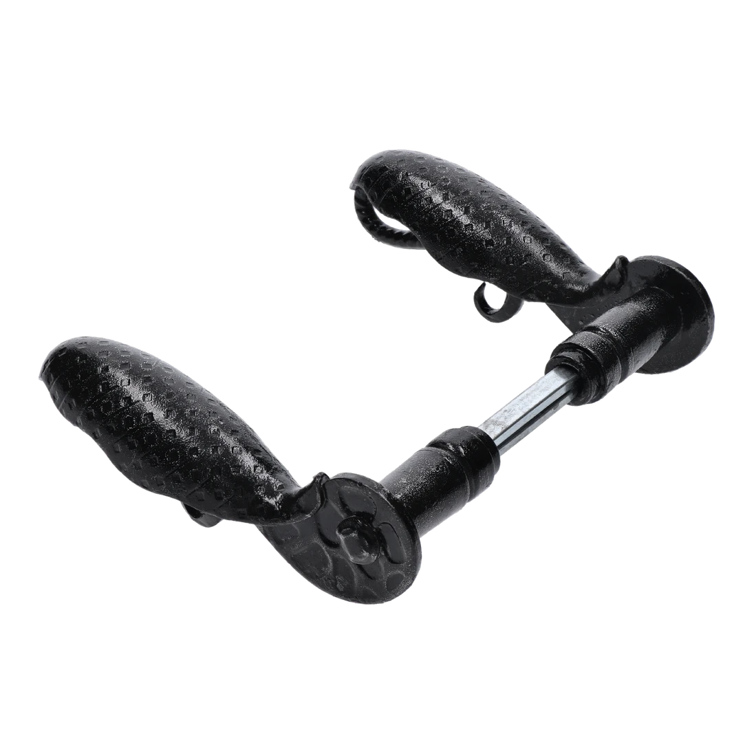 Kľučka 145 x 75 mm, osadenie ø 18 mm, čierna