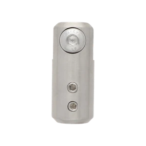 Spodek držáku madla na vypalované sloupy, brus AISI304 - slide 1