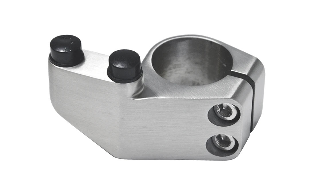 Doraz horný, (L) pre závesný systém, brúsená nerez AISI 304