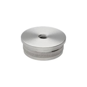 Spodek držáku madla na trubku ø 42,4 mm, broušená AISI 304 - slide 1