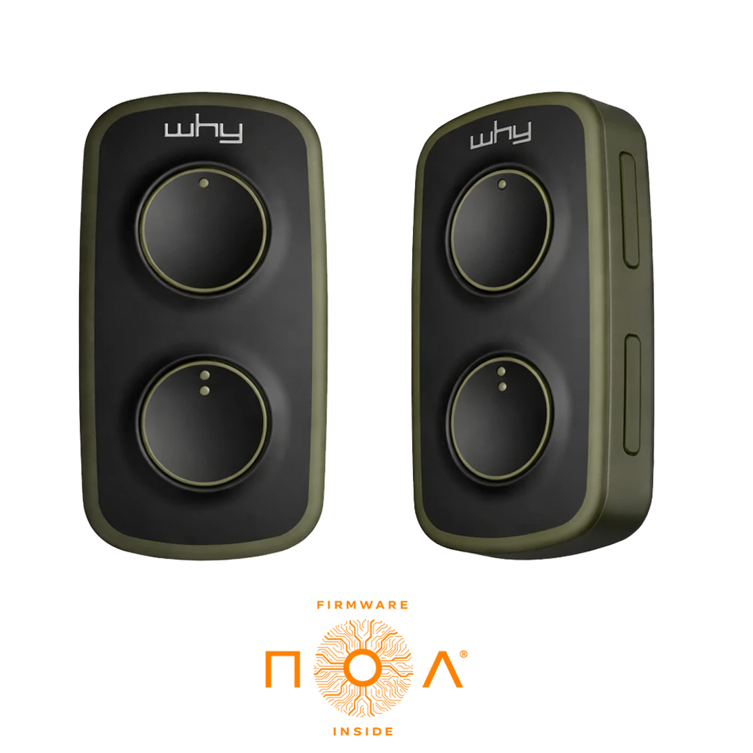 Vysielač Evo2 NOA 4-kanál, 433/868 MHz, pevný/plávajúci kód , FARBA SMARAGD