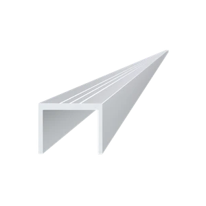 U profil 29 x 22 x 6000 mm, hliník, bez povrchové úpravy - slide 0