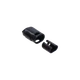 Pouzdro pro dve ø 2 mm lanka, s okom, AISI 316