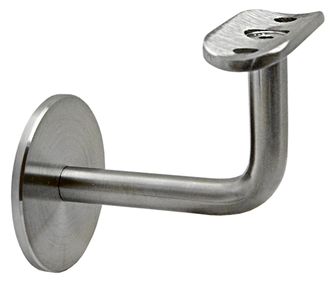 Držák madla ø 42,4 mm na stěnu, broušená nerez AISI 316