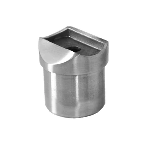 Držák na trubku ø 42,4 mm, pro madlo ø 42,4 mm, AISI 304 - slide 1