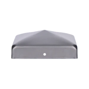 Strieška lisovaná plechová 80 x 80 x 1 mm, bez úpravy - slide 2