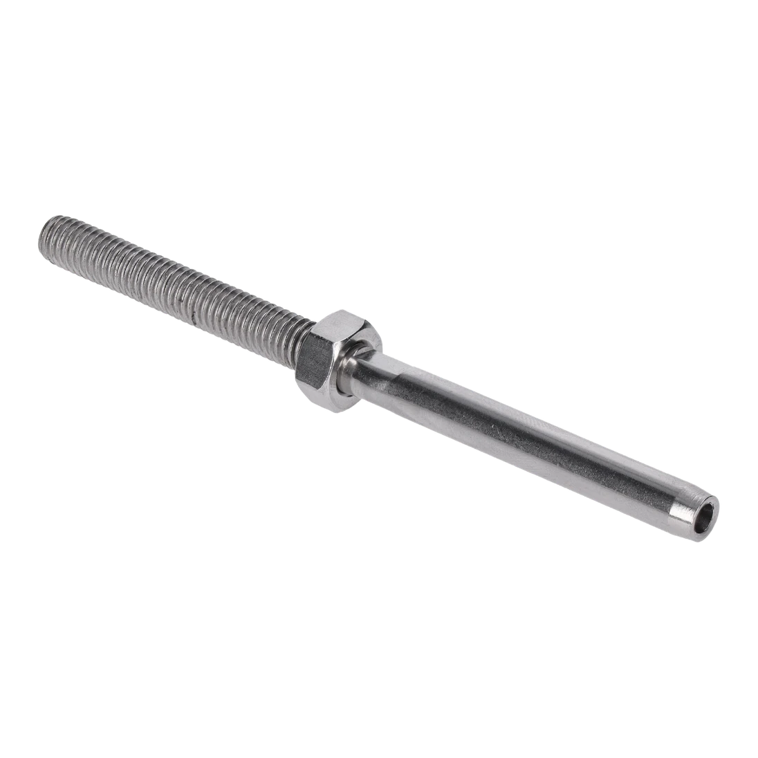 Úchyt (lepiaci) pre lanko ø 4 mm, M8, brúsená AISI 304