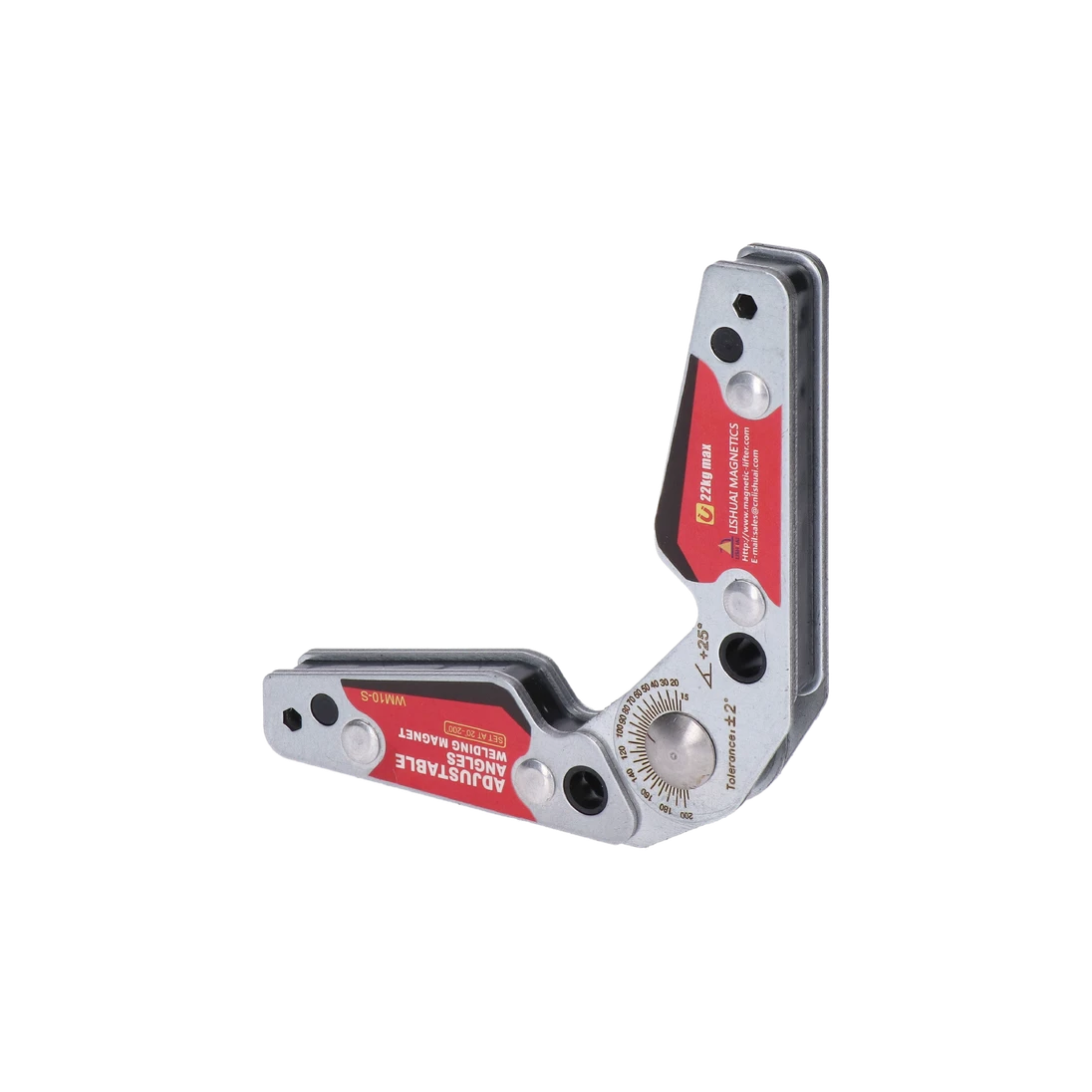 Svařovací magnet s nastavitelnými úhly, 22kg, neodymový