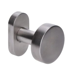 Koule plochá s oválnou rozetou, pevná, broušená AISI304 - slide 0