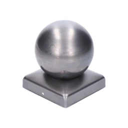 Strieška plechová, 80 x 80 mm s guľou ø 60 mm