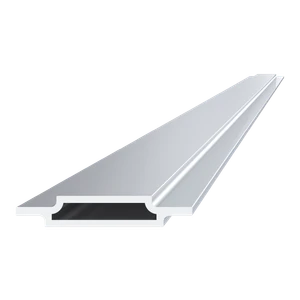 Krycia lišta pre profily W-16/20 mm, bez úpravy, L = 2000 mm - slide 0