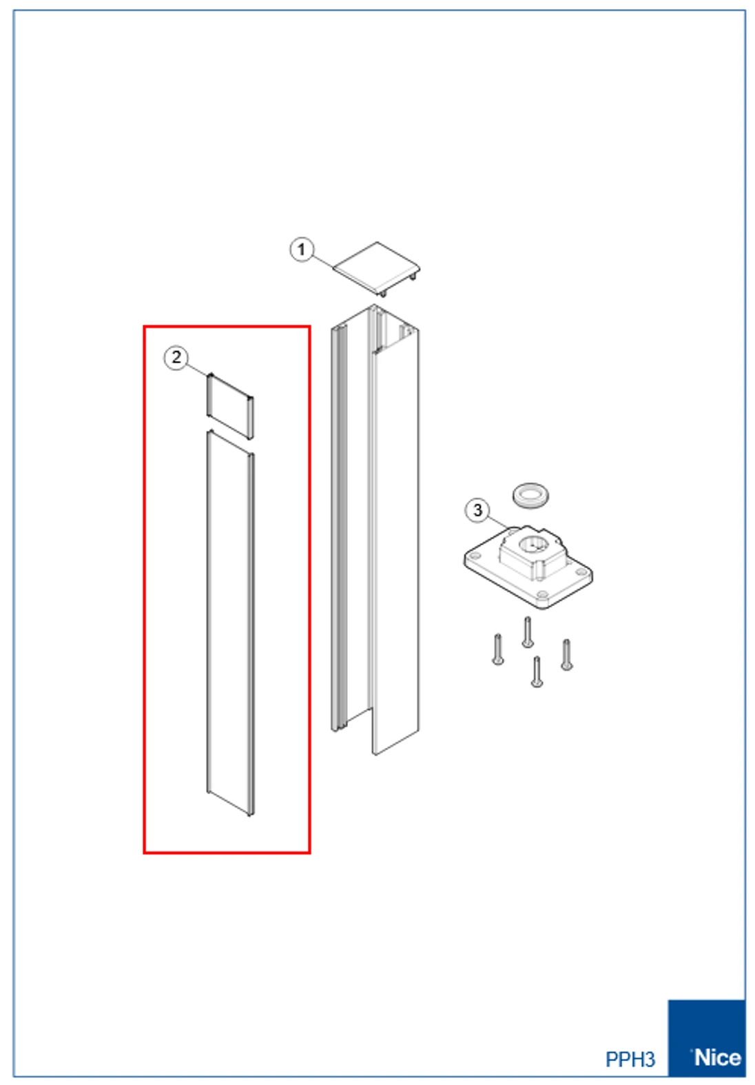 PD0294A0000 Krytka pre PPH3