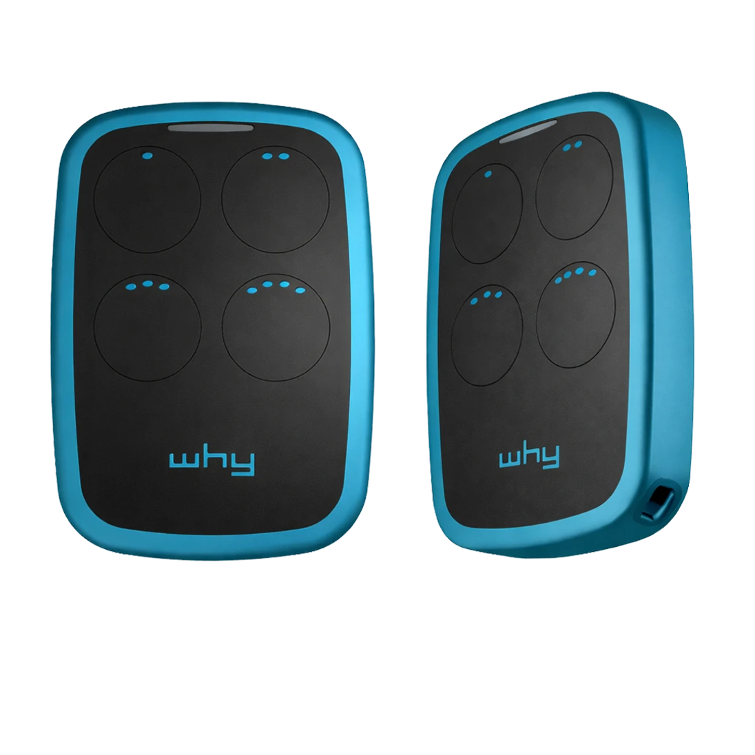 Vysielač EVO, 4-kanál, 433/868 MHz, modro-čierny