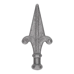 Špic 120 x 53 mm, podstava ø 20 mm