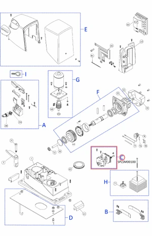 SPLSM00100 Kit mikrospínačov ROAD, ROX, ROBUS, RUN - slide 0