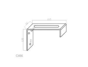 Horné vedenie pre menšie brány s možnostou výberu valčekov - slide 1