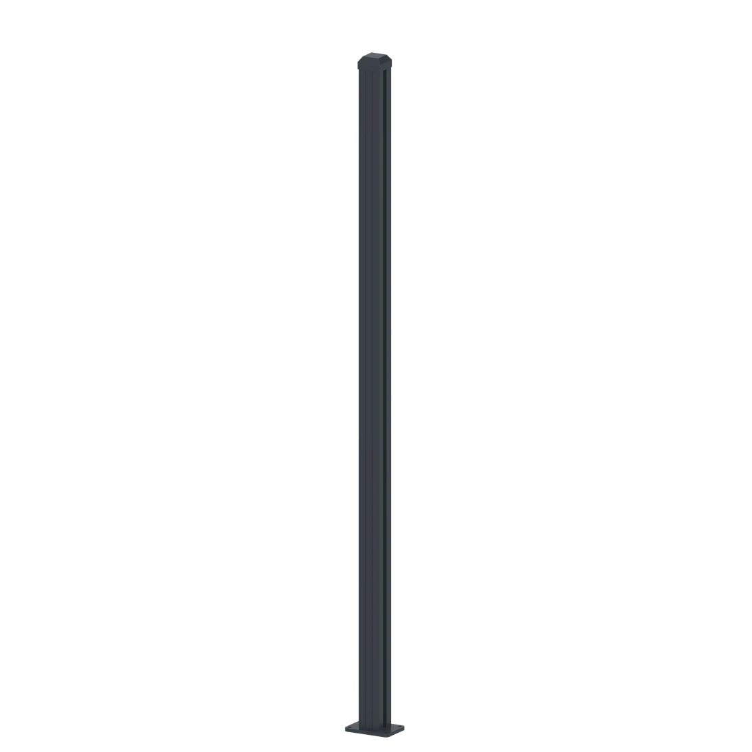 Plotový sloupek 65 x 65 x 1857,5 mm s patkou