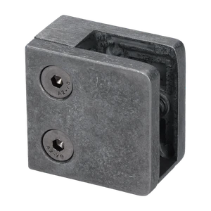 ZAMAK svorka skla plochá pro sklo 6–12,76 mm, Al/Zn - slide 0