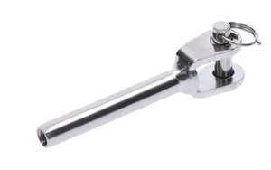 Nerezový úchyt s vnitřním závitom M6, broušená AISI 304 - slide 0