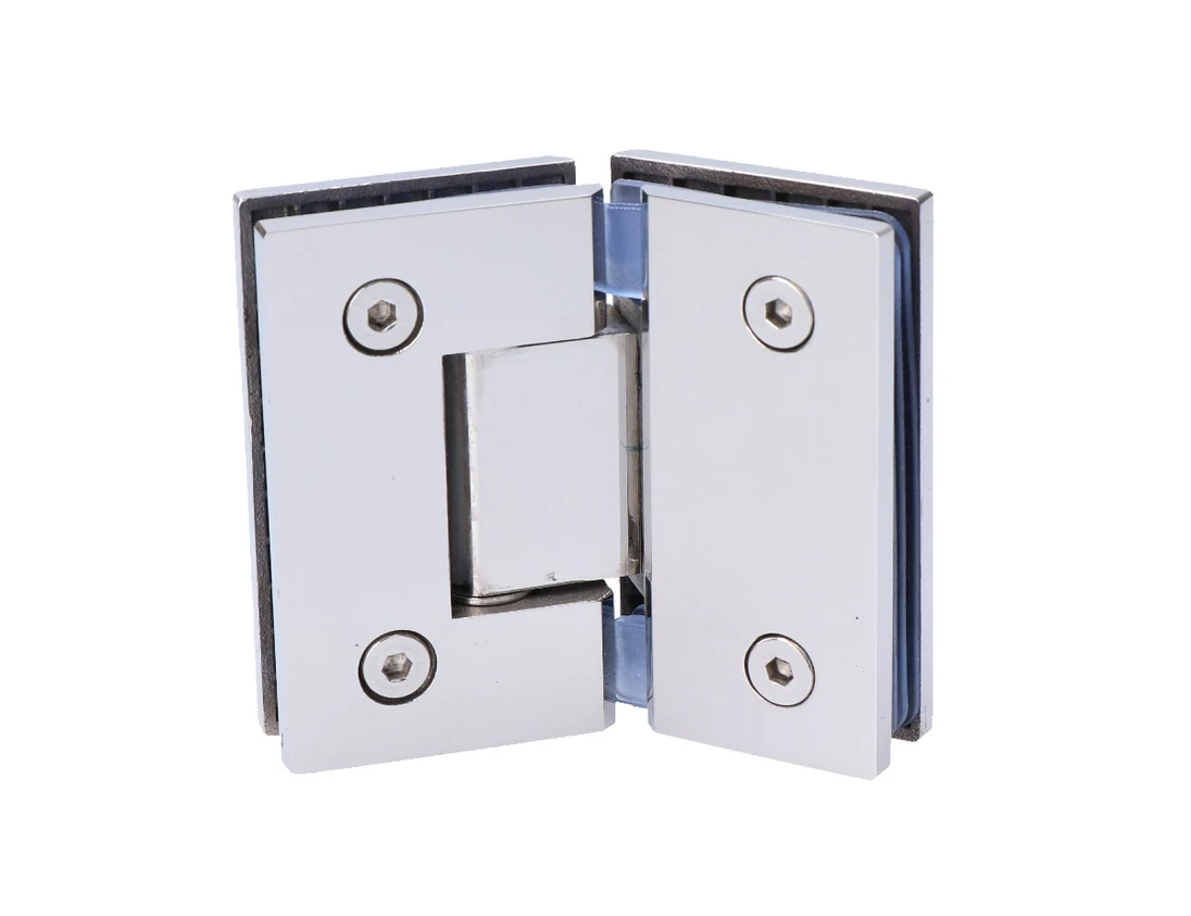 Záves medzi sklo a sklo 135°, sklo 8 - 10 mm, AISI 304