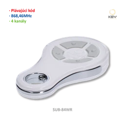 DOPREDAJ 900SUB84WR vysielač 4-kanálový, 868 MHz, plávajúci