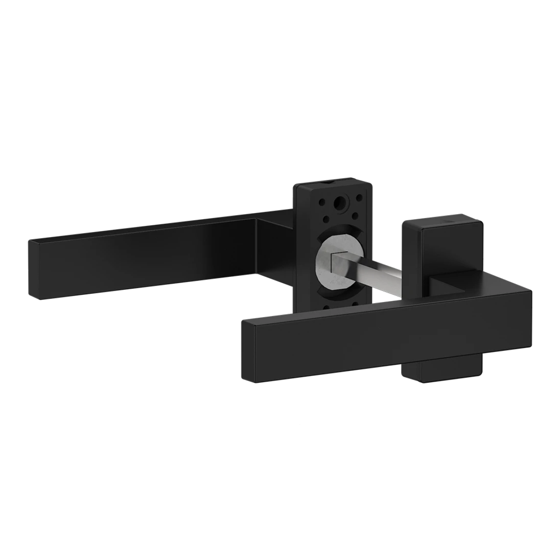 Hliníkový set kľučka/kľučka, RAL 9005 matná