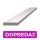 Plochá tyč 25 x 5 x 2000 mm, broušená nerez AISI 304