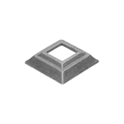 Krytka 50 x 50 x 16 mm s otvorom 21 x 21 mm, odliatok