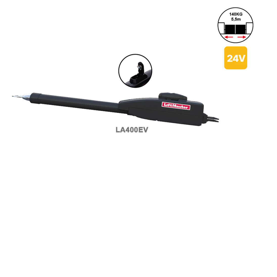 LiftMaster pohon pre krídlovú bránu do 5,5 m/krídlo